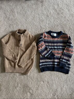 Toddler Boy Sweater Set